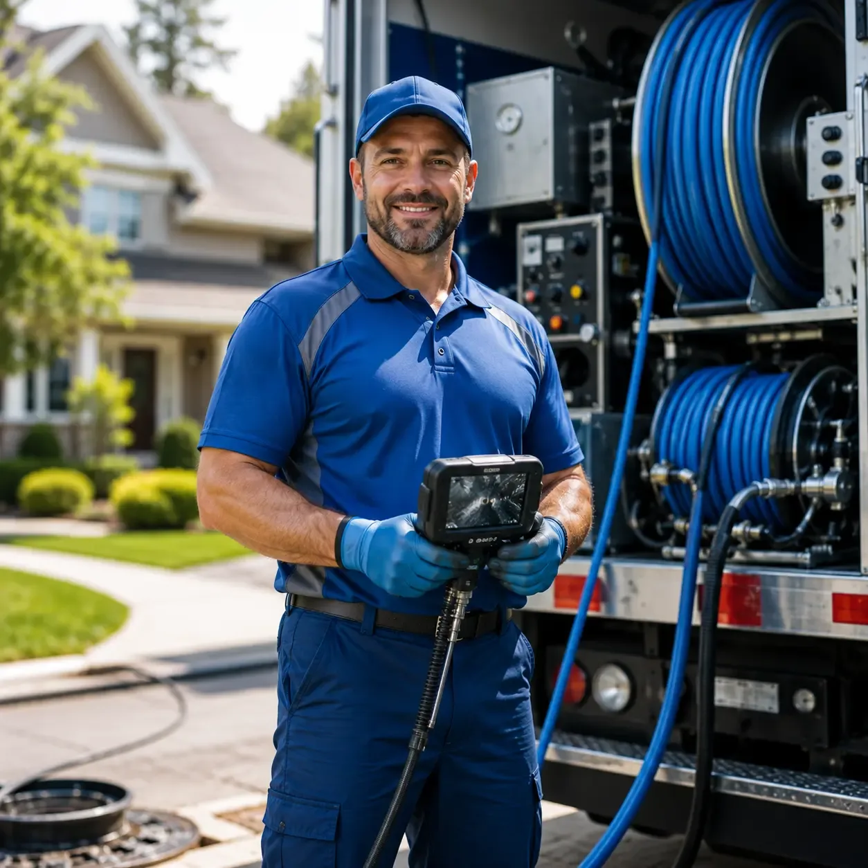 Local outdoor drain cleaning specialists in Kincheloe, MI